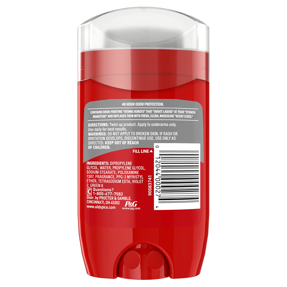Old Spice High Endurance underarm use for confident daily wear.