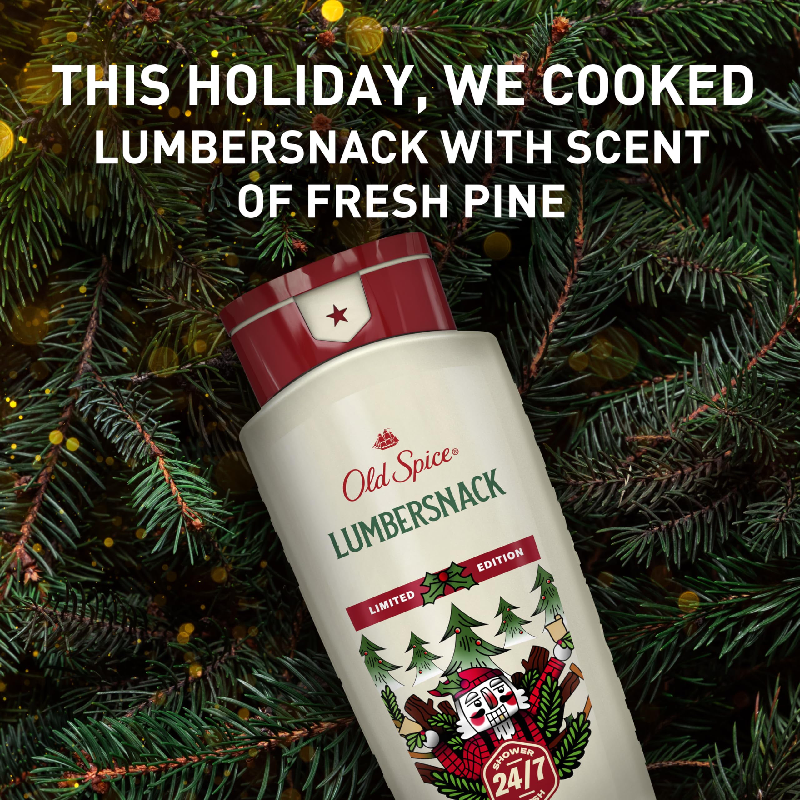 Old Spice Holidude Frosted Mint: aroma refrescante para el cuerpo.