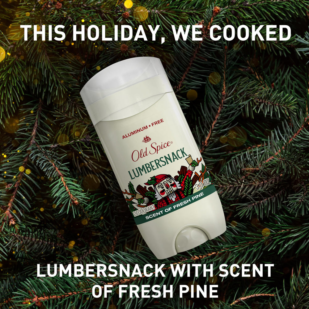 Old Spice Holidude Frosted Mint scent bottle for cool seasonal refresh.