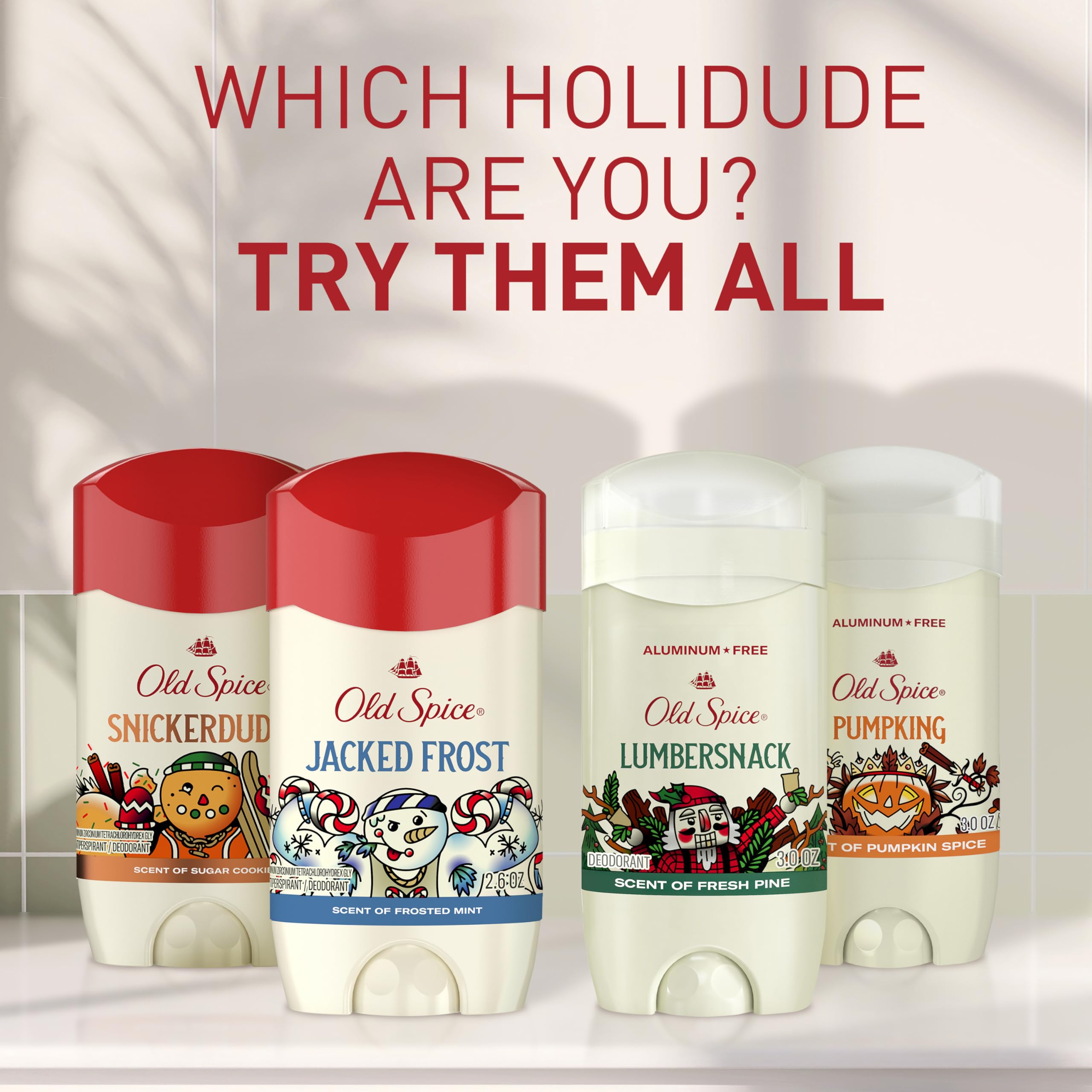 Old Spice Holidude PumpKing deodorant highlights seasonal Pumpkin Spice vibe