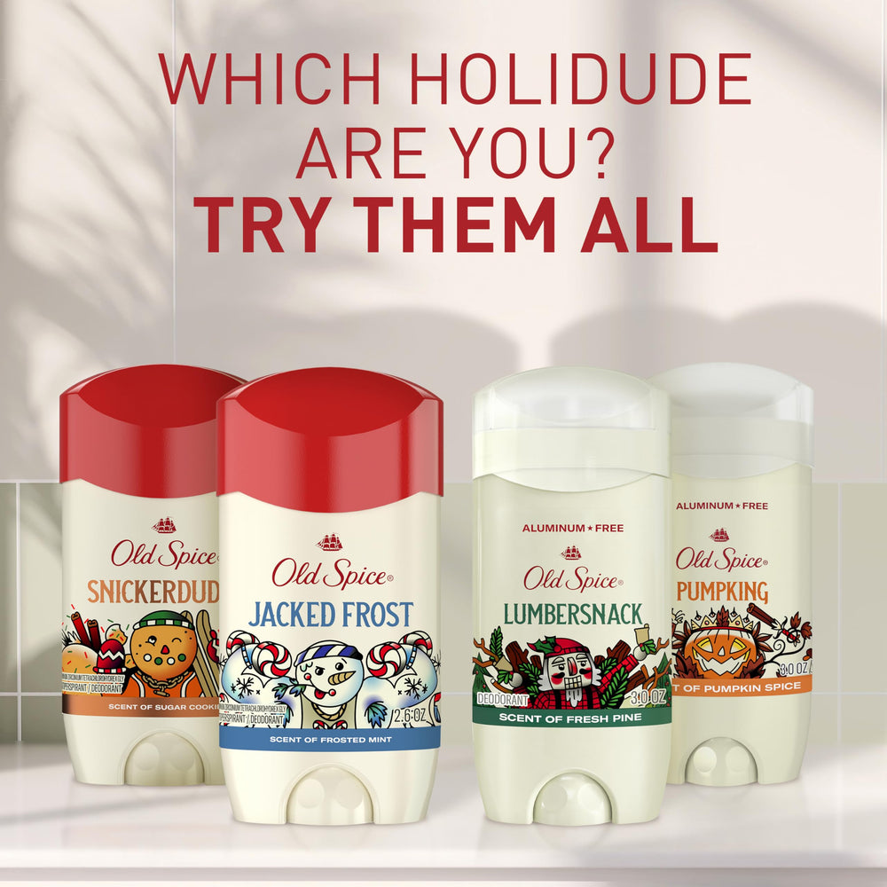 Old Spice Holidude PumpKing deodorant highlights seasonal Pumpkin Spice vibe