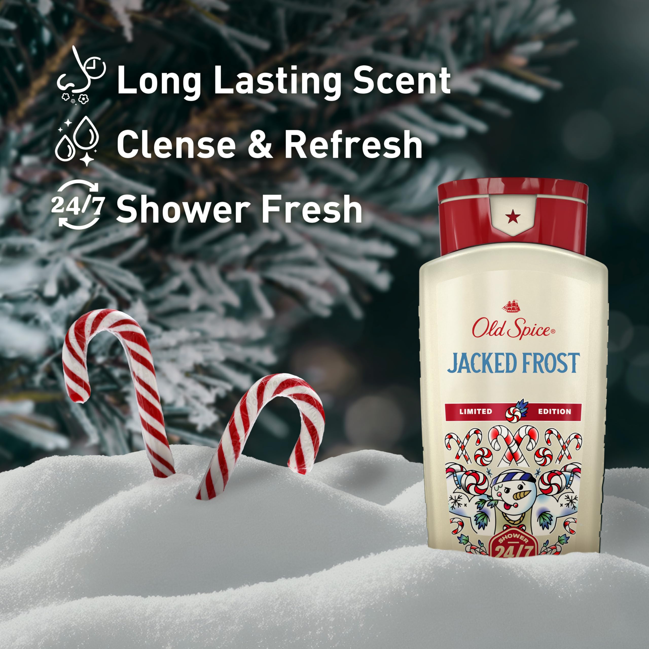 Old Spice Holidude PumpKing, etiqueta clara, fragancia cálida ideal para fiestas.