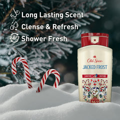 Old Spice Holidude PumpKing, etiqueta clara, fragancia cálida ideal para fiestas.