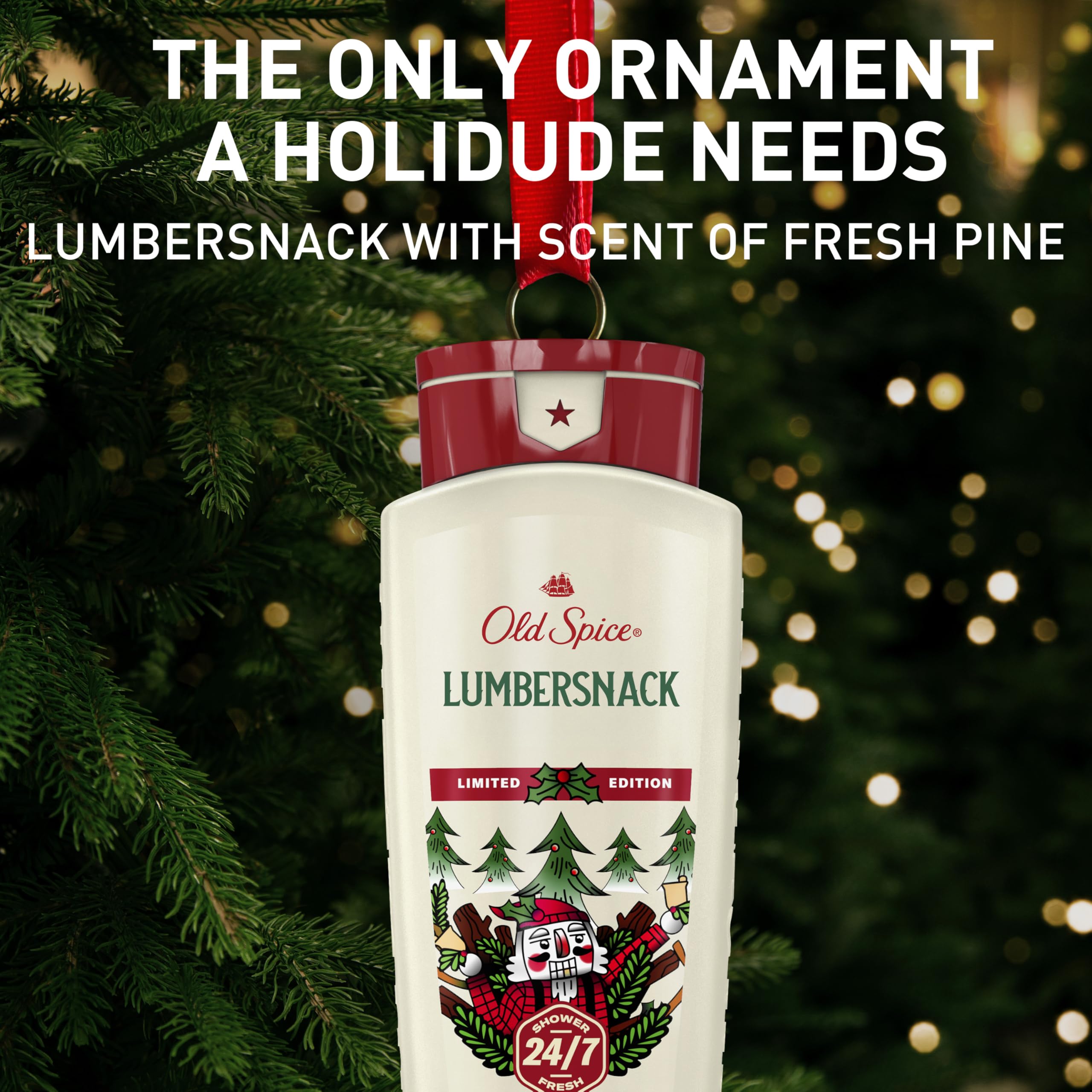 Old Spice Holidude Sugar Cookie: fragancia dulce para reuniones navideñas.