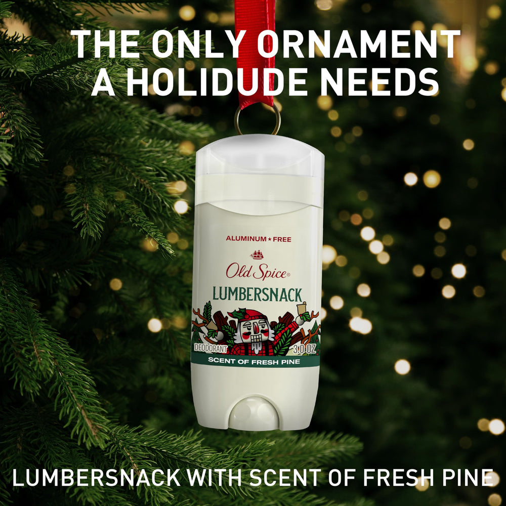 Old Spice Holidude Sugar Cookie scent bottle for festive sweetness.