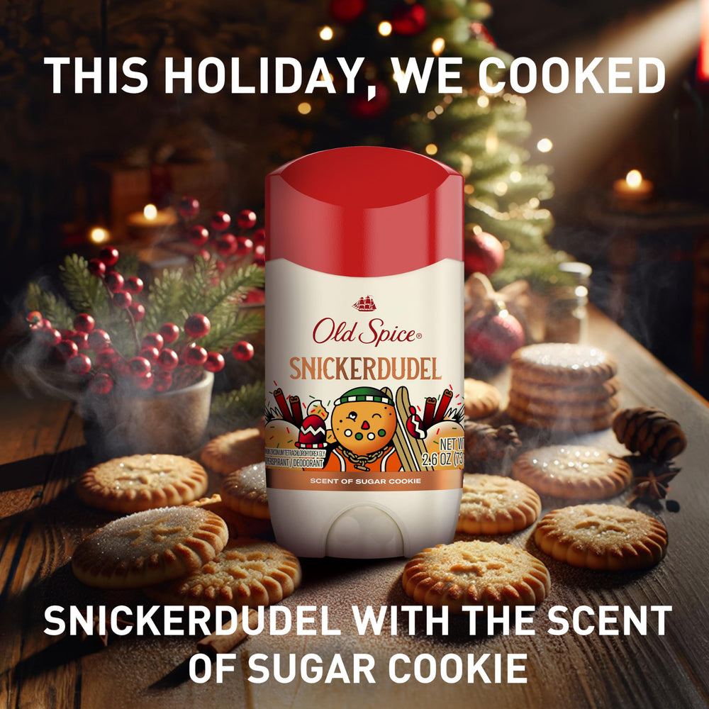 Old Spice Holidudes holiday fragrance choices show scent variety.