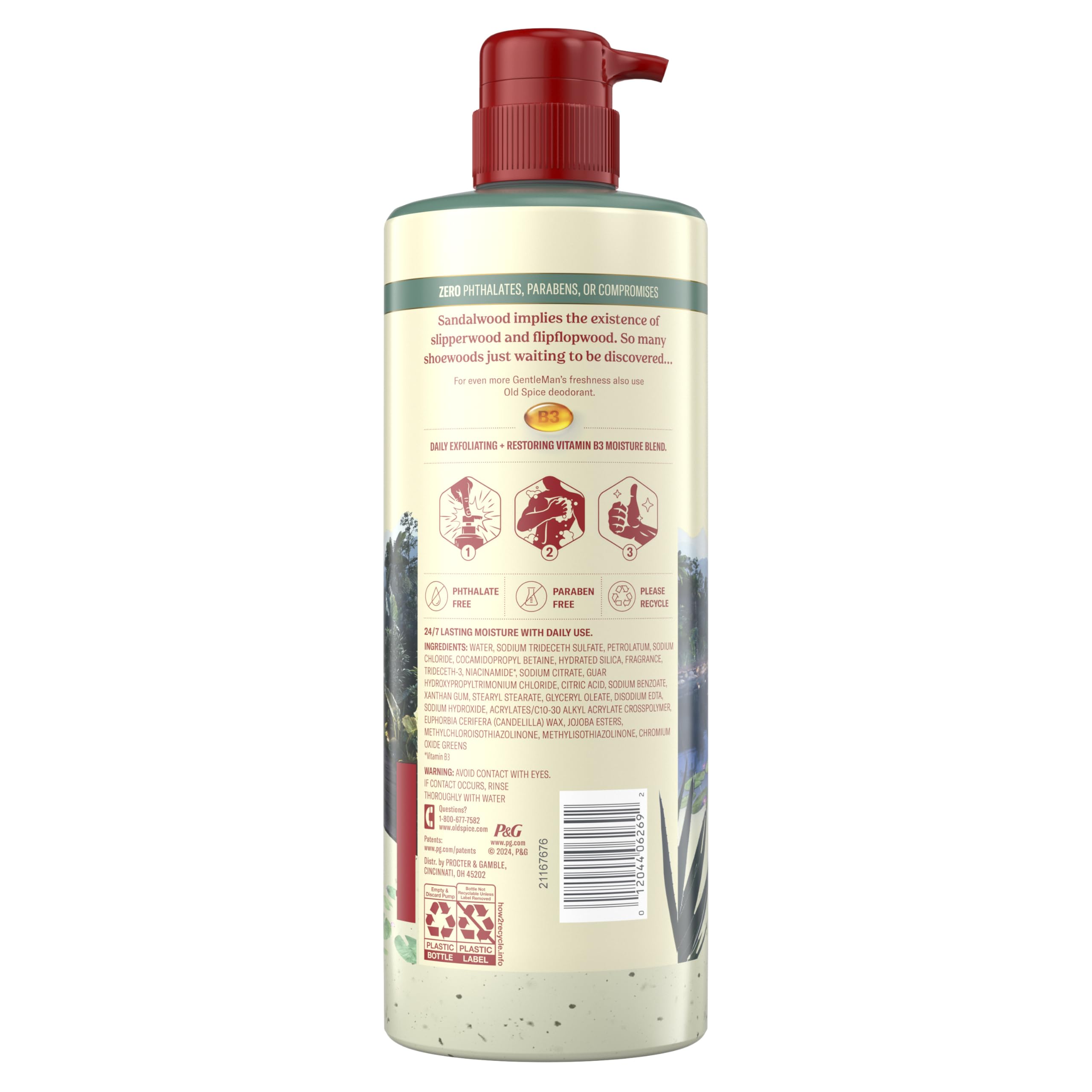 Old Spice experiencia de ducha 24/7 con fragancia persistente
