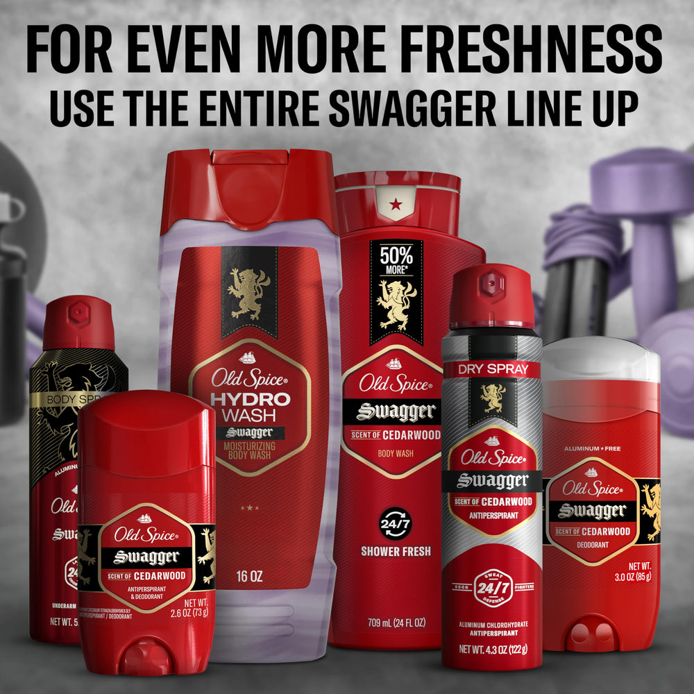 Old Spice Hydro Wash 24-7 fresh aroma for all-day wear