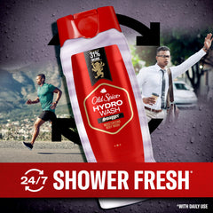 Ducha diaria con Old Spice Hydro Wash para una sensación fresca
