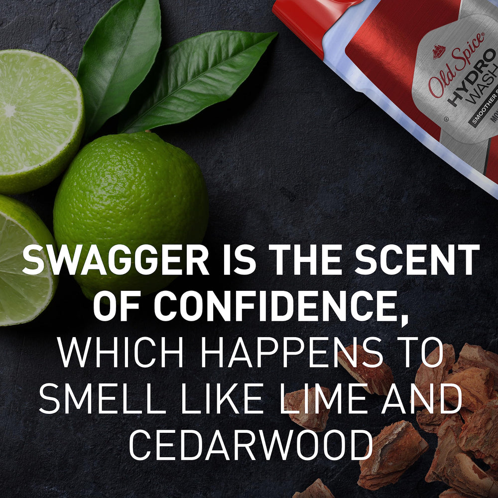 Old Spice Hydro Wash: espuma cremosa para piel suave tras ducharse.
