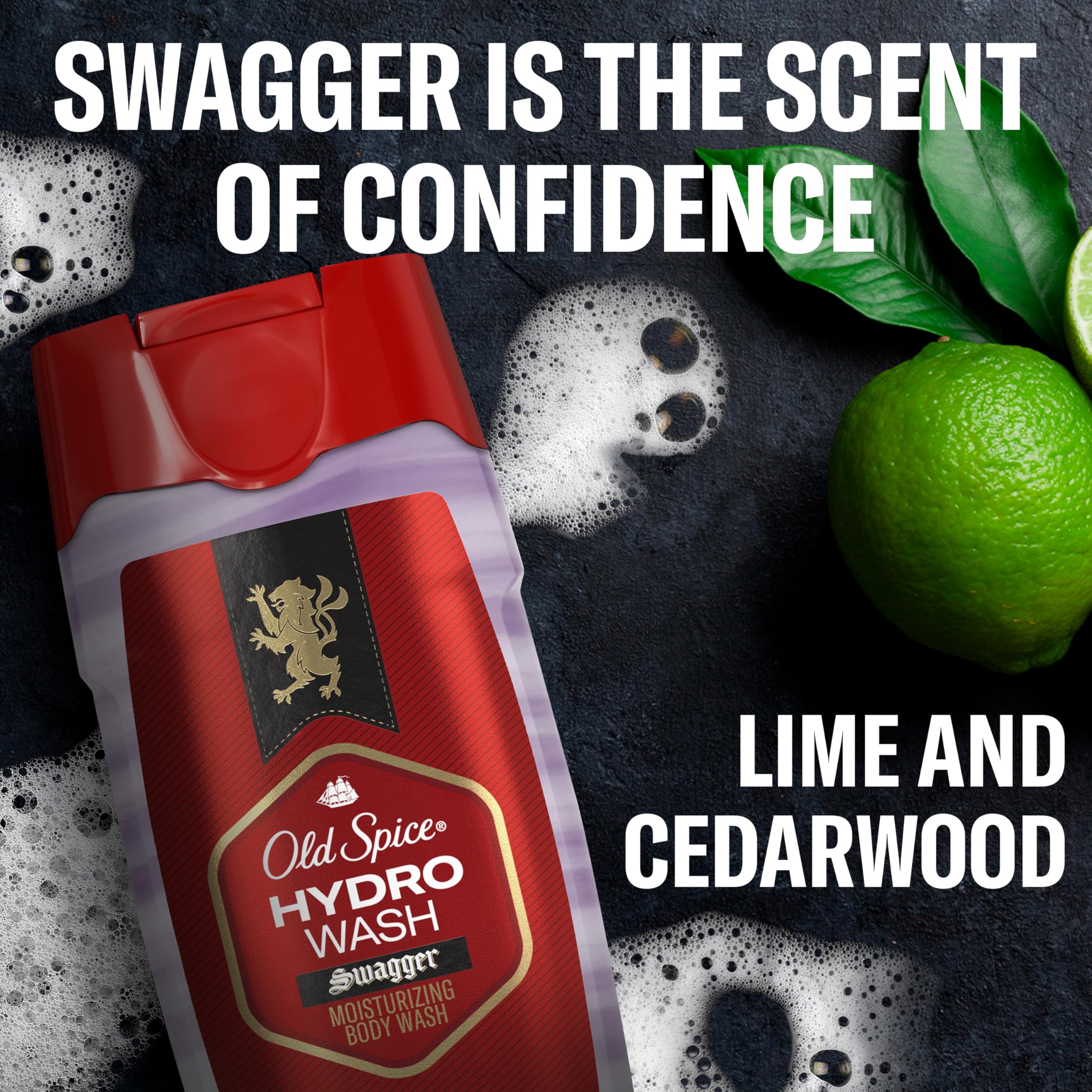 Old Spice Hydro Wash odor elimination after workouts