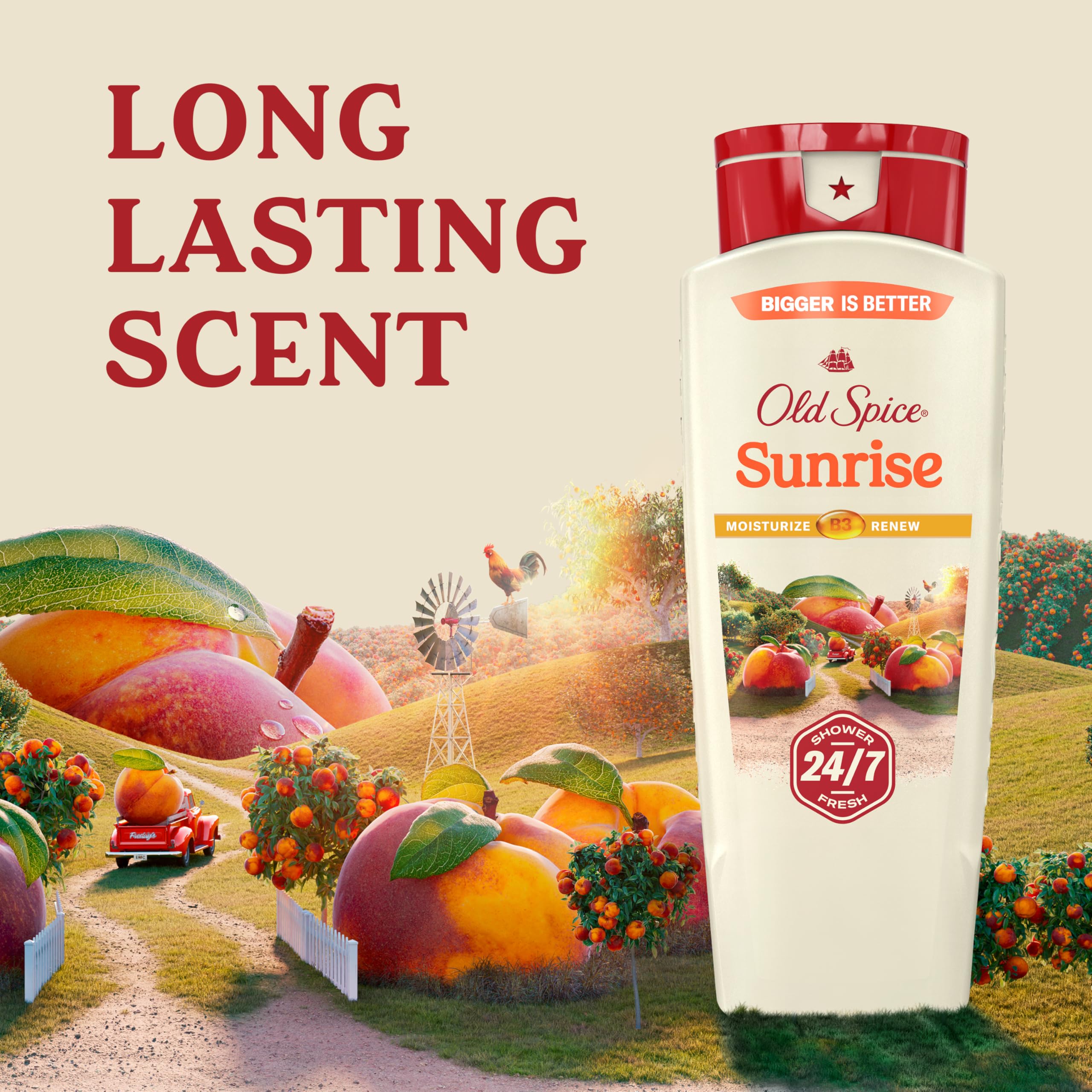 Old Spice ingrediente vitamina B3 aporta nutrición ligera