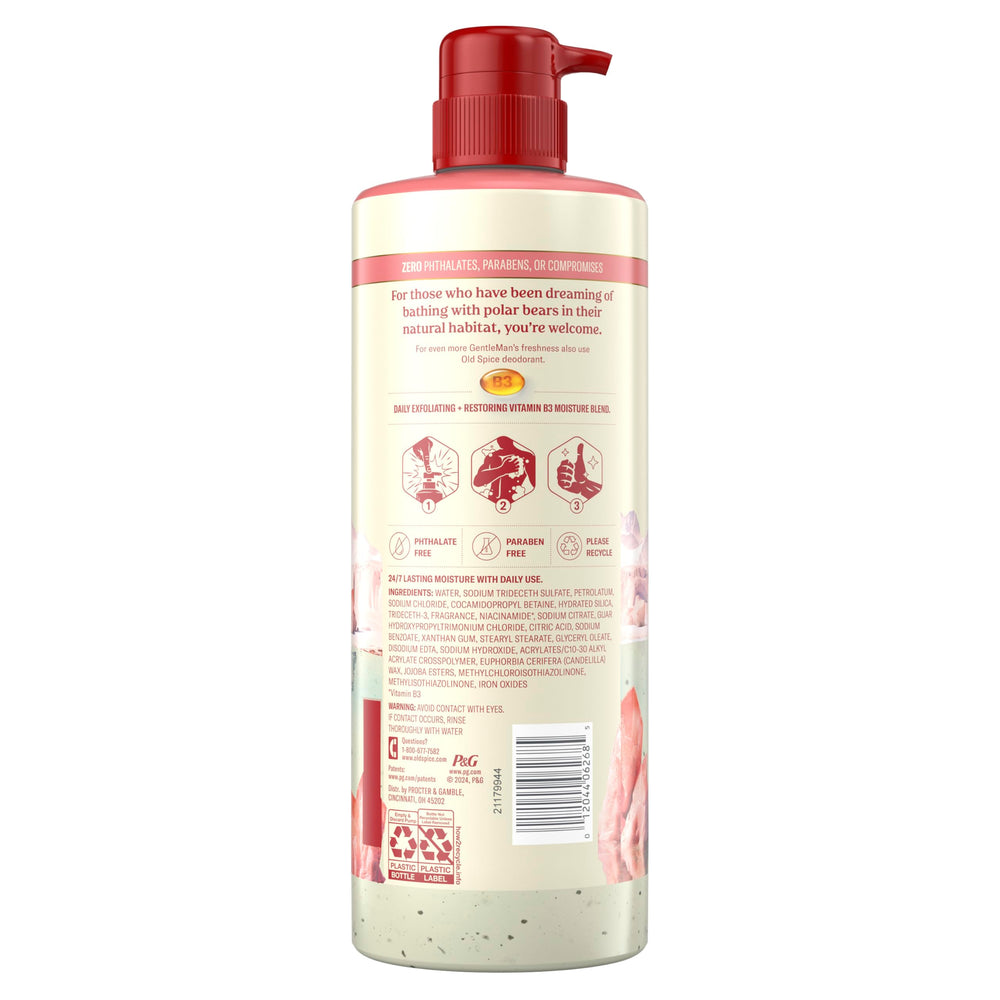 Old Spice limpieza profunda para ritual diario de cuidado personal.