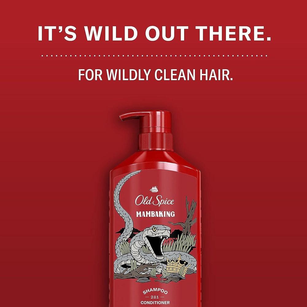Old Spice MambaKing aroma ciruela-frambuesa, fragancia agradable para uso diario.