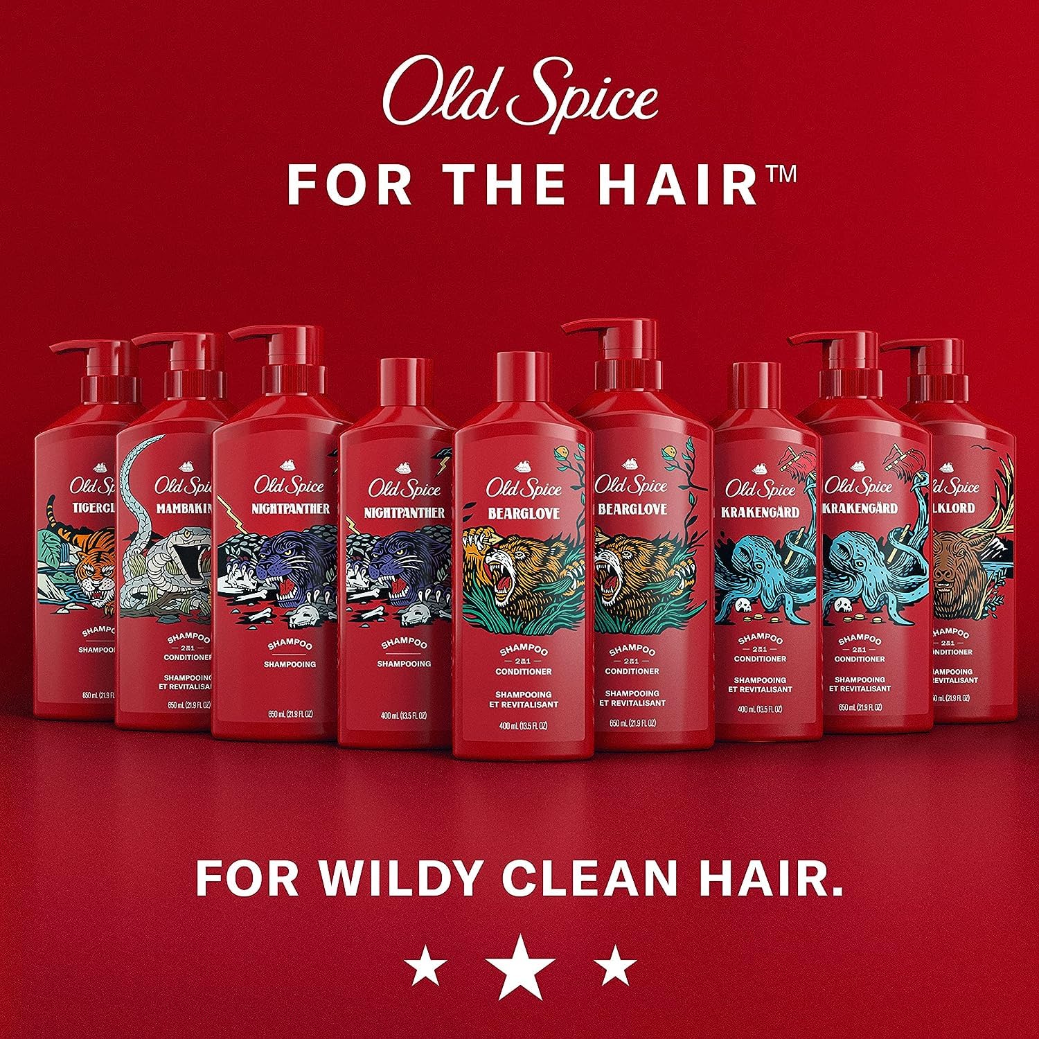 Old Spice MambaKing: textura cremosa para una experiencia de lavado suave.