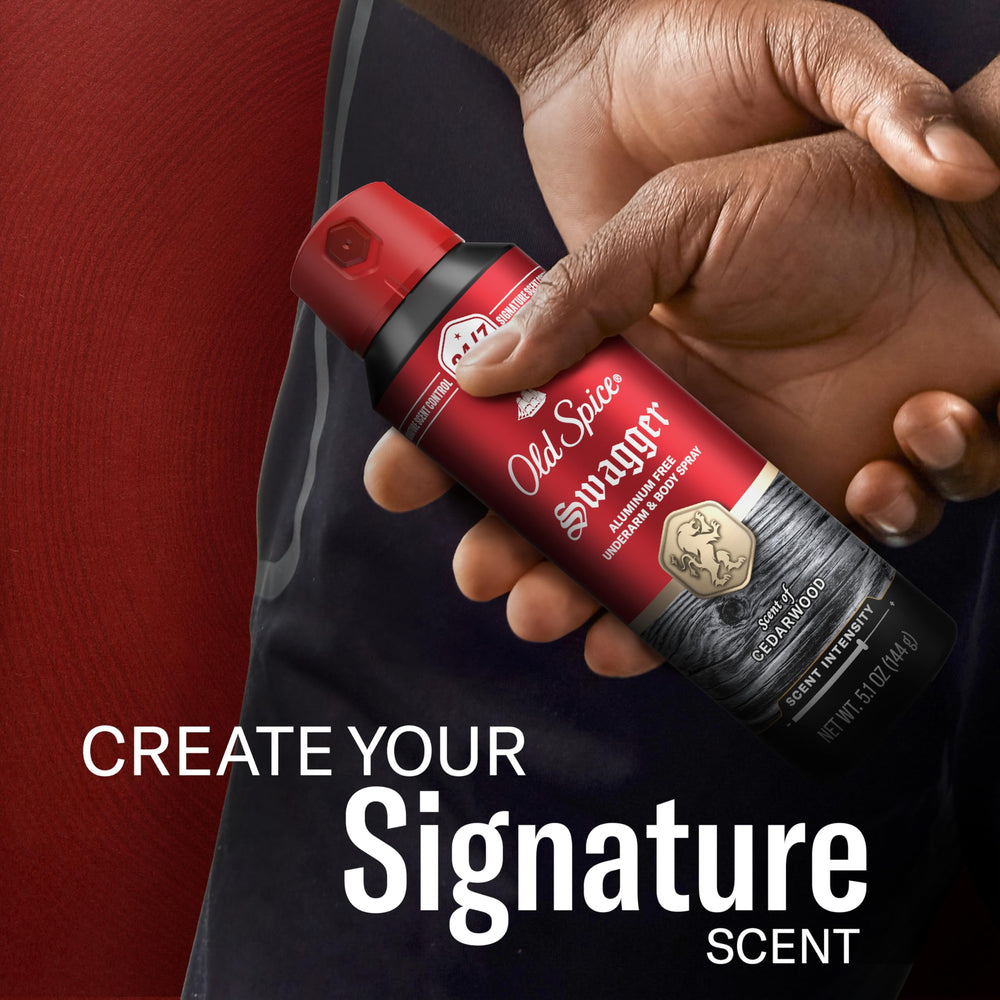 Old Spice masculine fragrance signature scent for daily confidence.