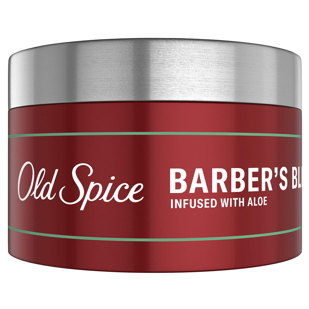 Old Spice Mezcla del Barbero, aplicación fácil con la mano para un peinado cómodo.