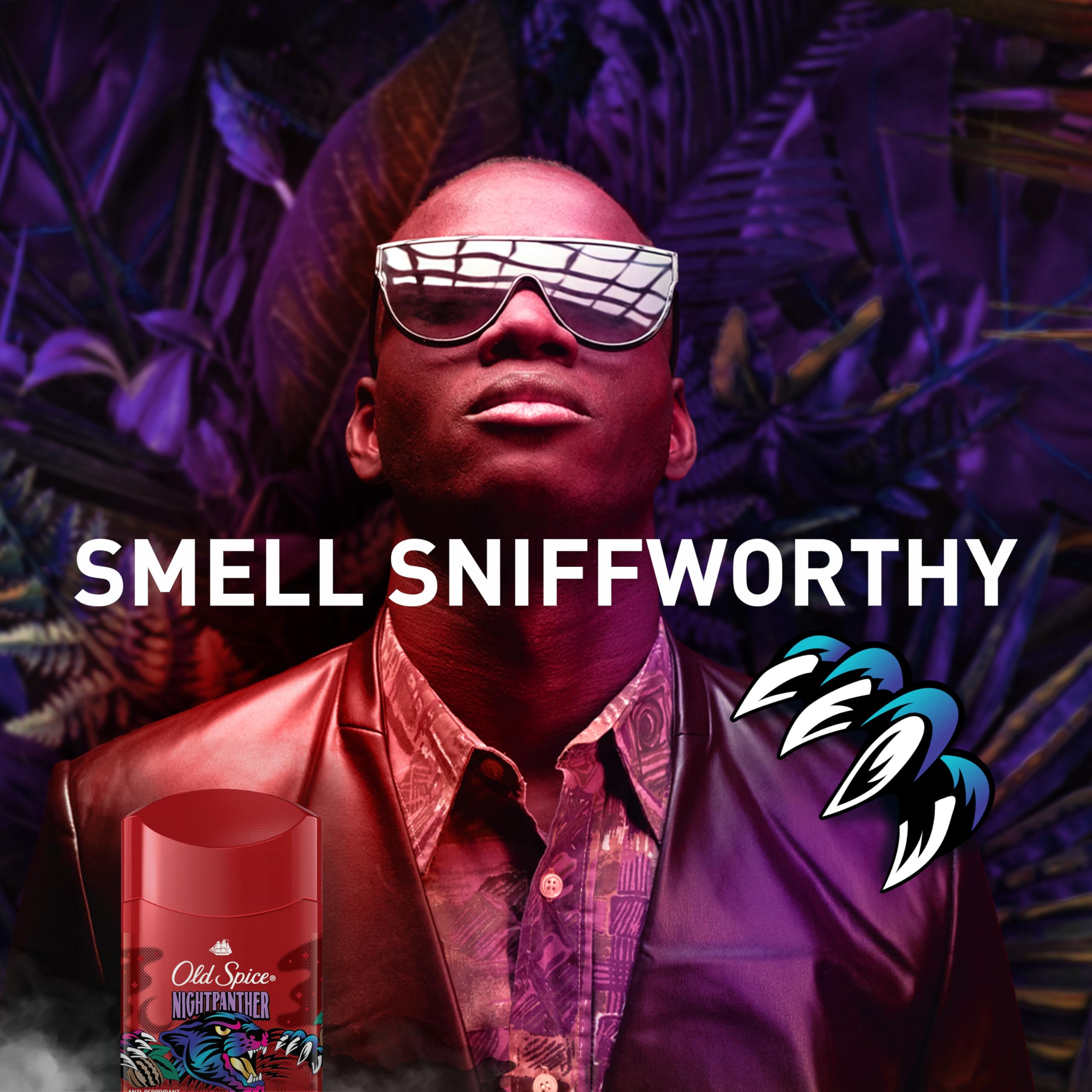 Fórmula libre de aluminio de Old Spice NightPanther para una experiencia ligera.