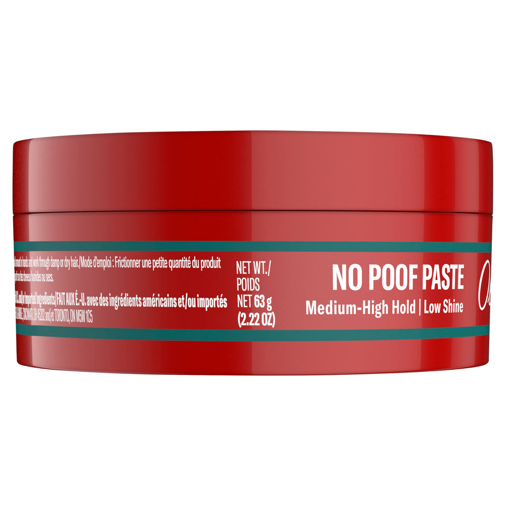 Empaque práctico de Old Spice No-Poof Paste para viaje.