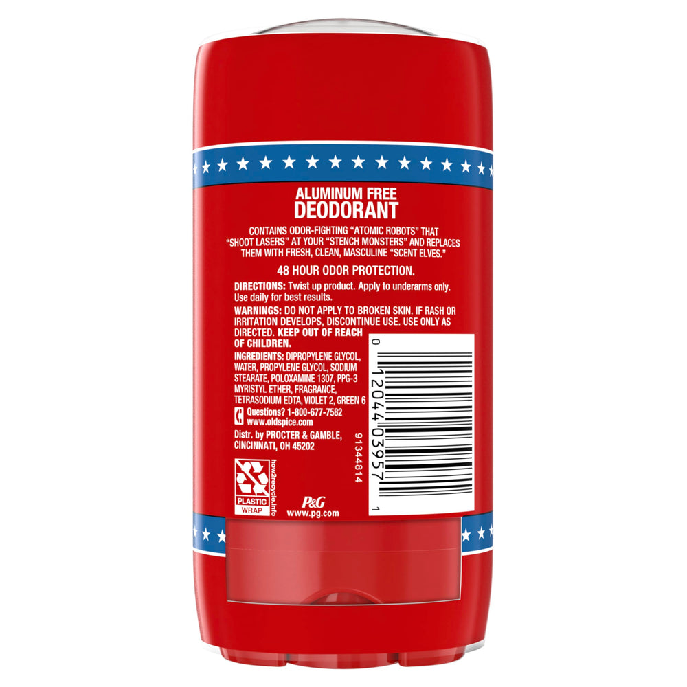Pack de 2 desodorantes Old Spice, perfecto para viaje y uso diario.
