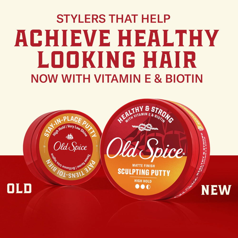 Aplicación en las manos para peinado rápido y definido con Old Spice.