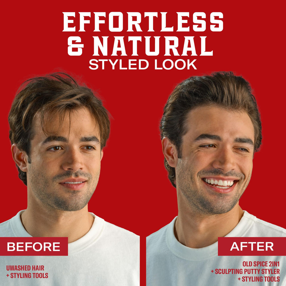 Fórmula sin parabenos, sulfatos, ftalatos y siliconas de Old Spice.