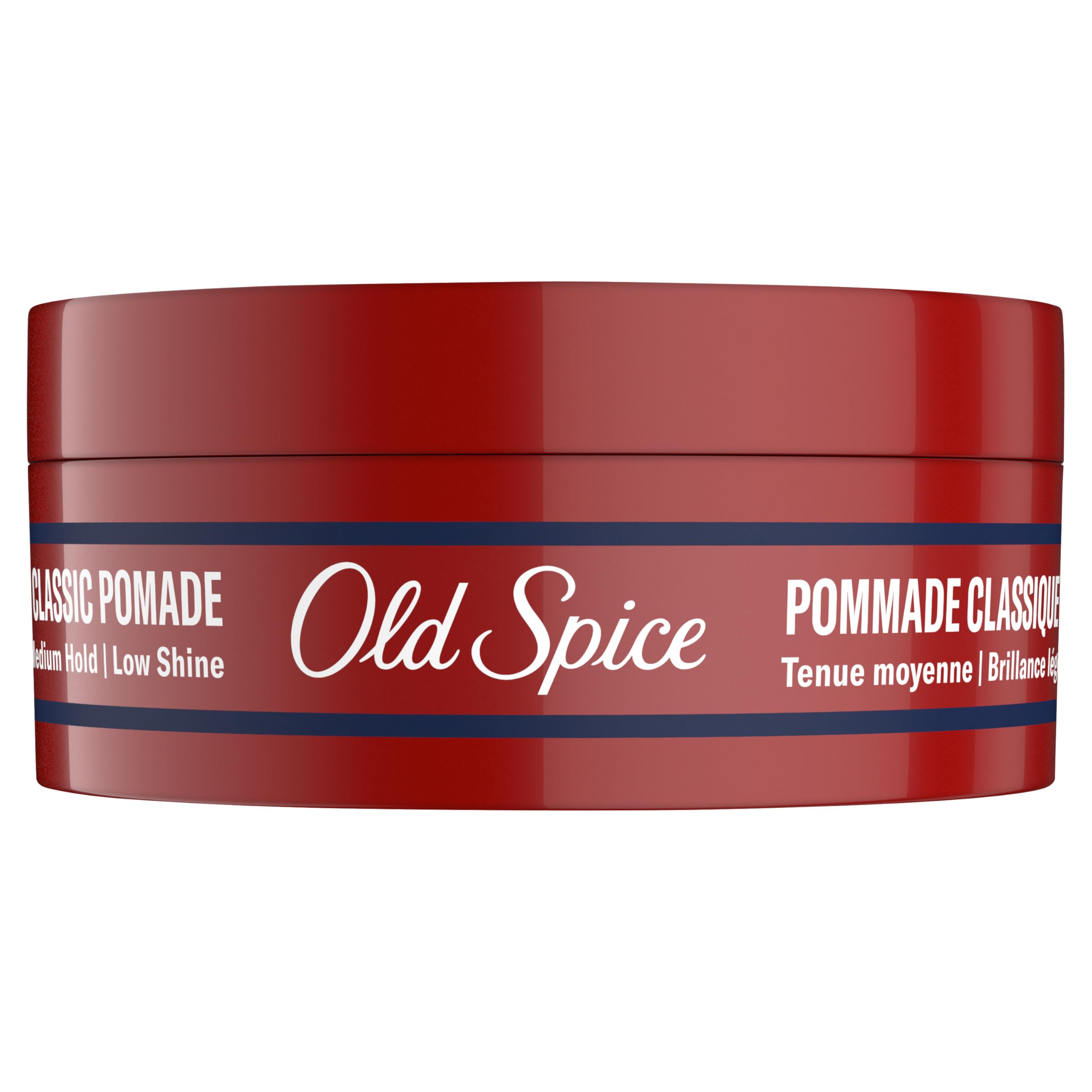 Acabado de brillo bajo para un look natural con Old Spice.