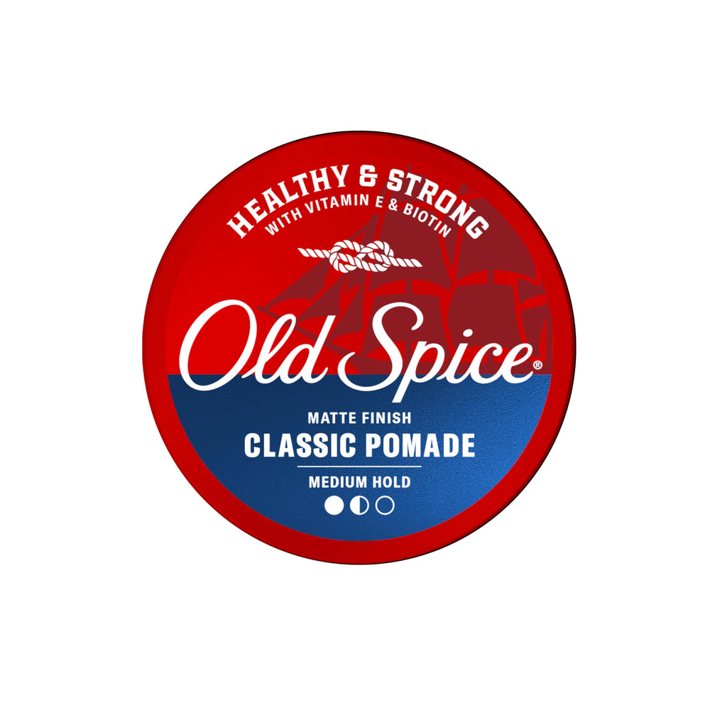 Uso diario con look natural gracias a Old Spice pomada.