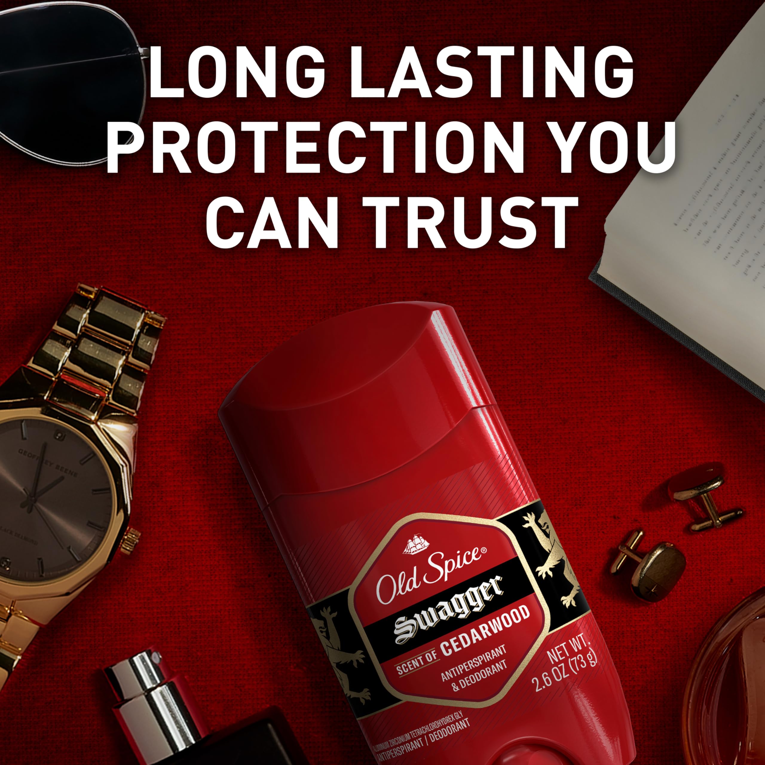 Protección 24/7 de Old Spice, mantiene la piel fresca durante todo el día.