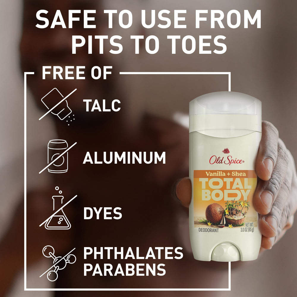 Old Spice prueba dermatológica, barra respetuosa con la piel para uso diario