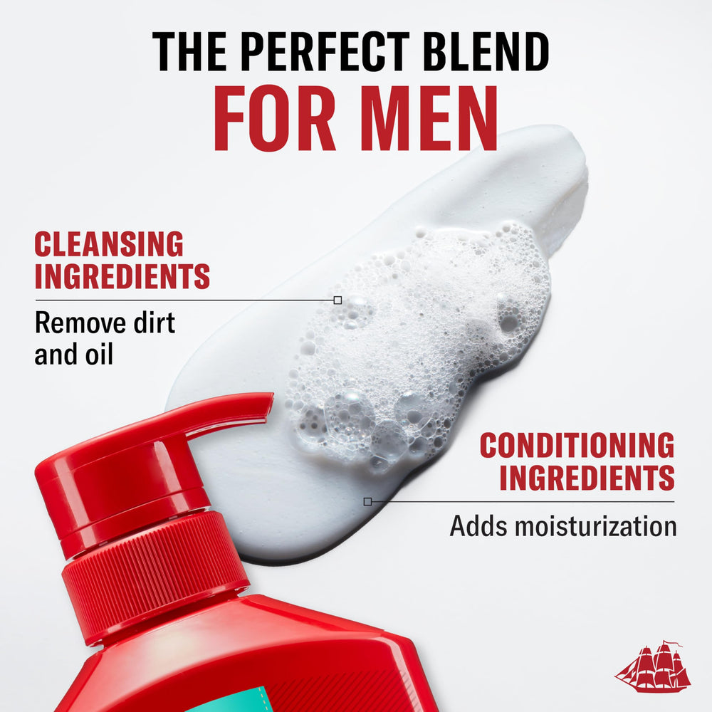 Old Spice Pure Sport enjuague suave deja sensación fresca
