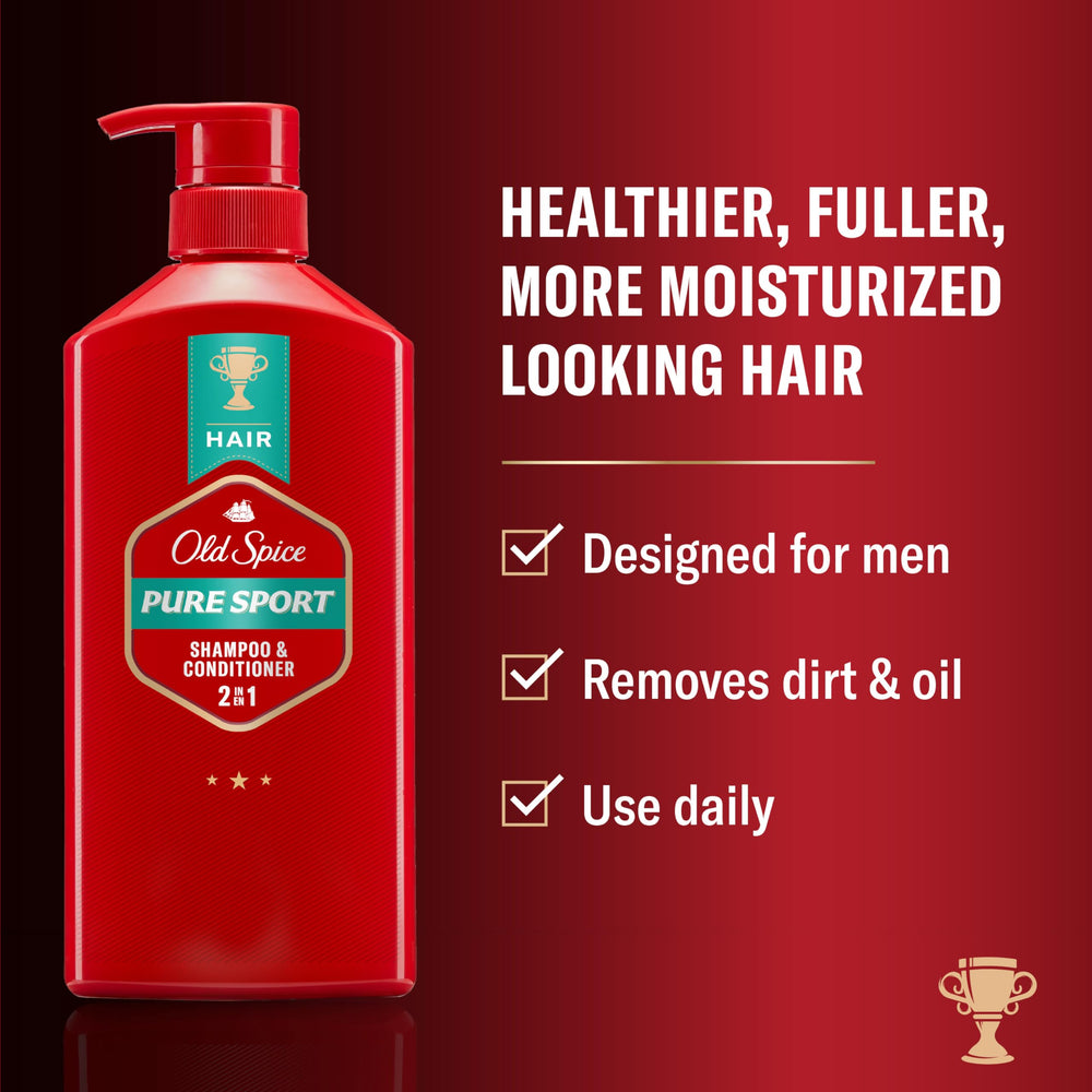 Old Spice Pure Sport etiqueta con aroma a limón y lima para energía