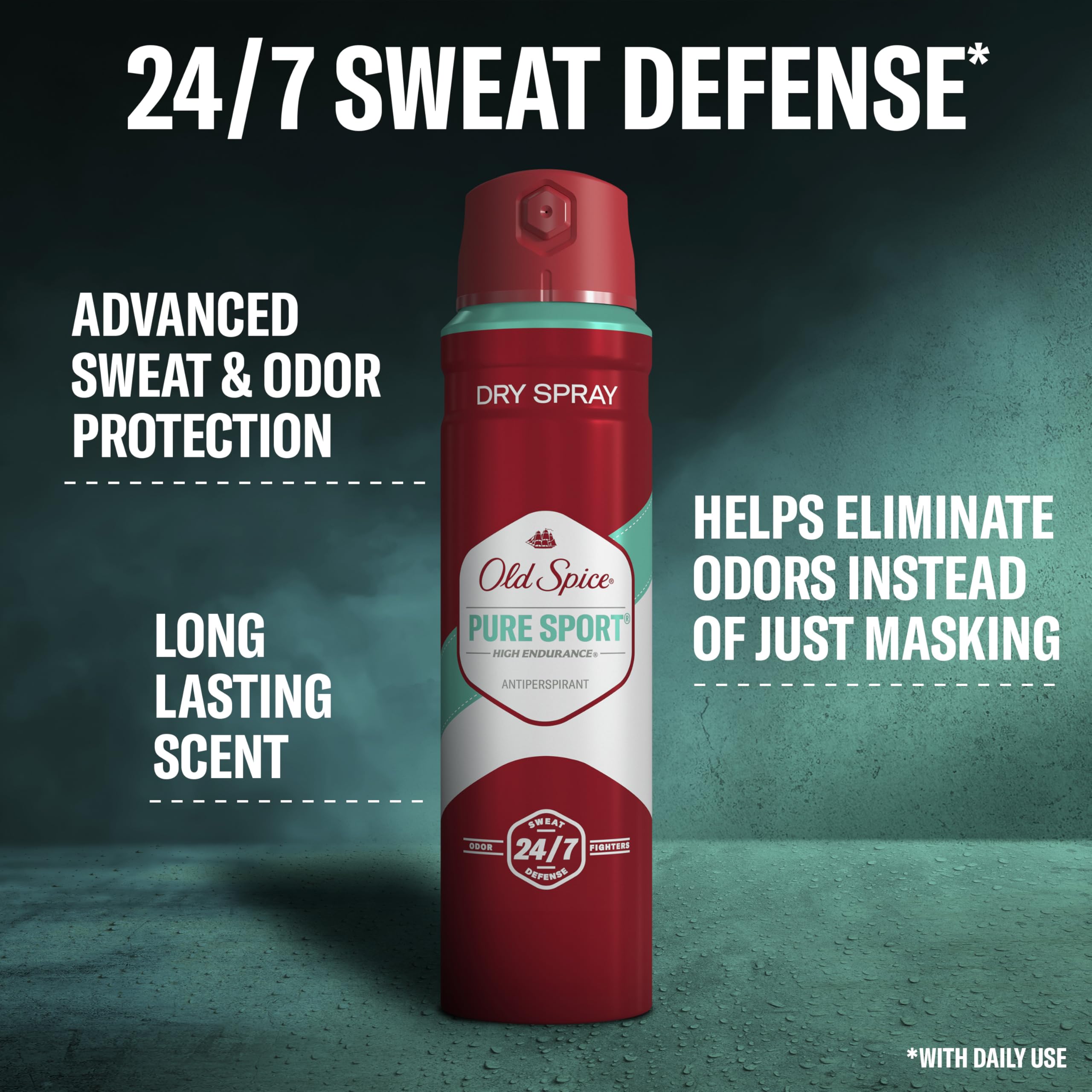 Old Spice Pure Sport fragancia fresca para uso diario
