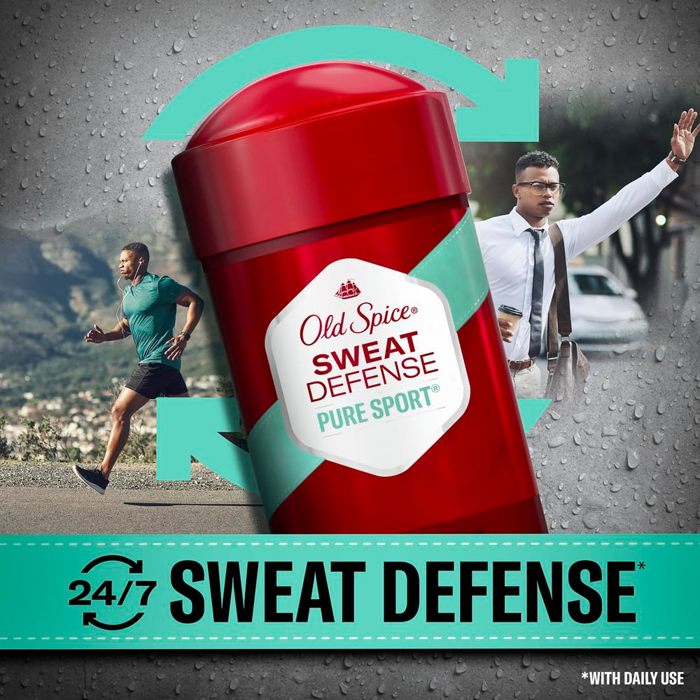 Old Spice Pure Sport Soft Solid on-shelf store display