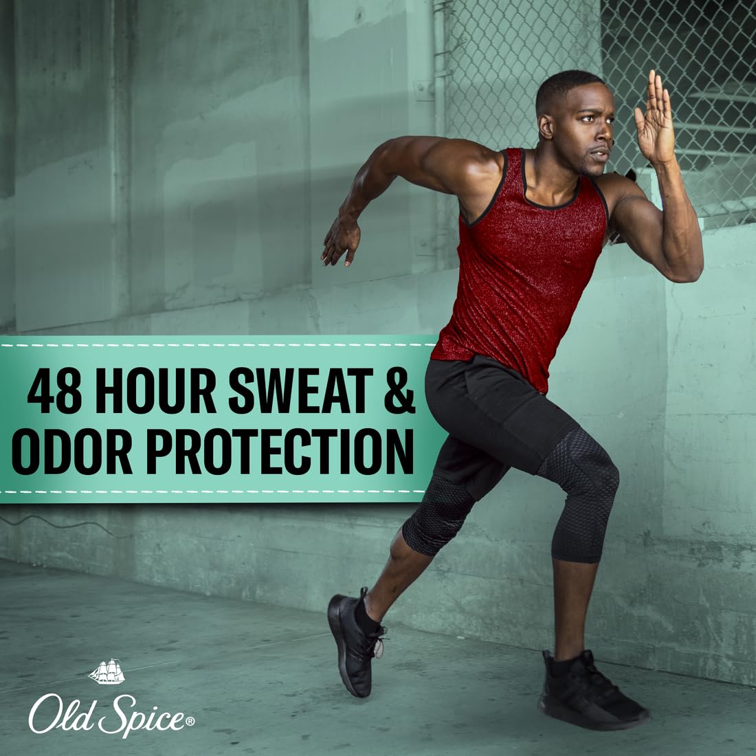 Old Spice Pure Sport Soft Solid packaging label with product details