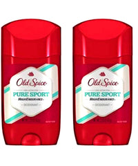 Desodorante Old Spice Pure Sport sólido en empaque compacto, ideal para viaje y uso diario