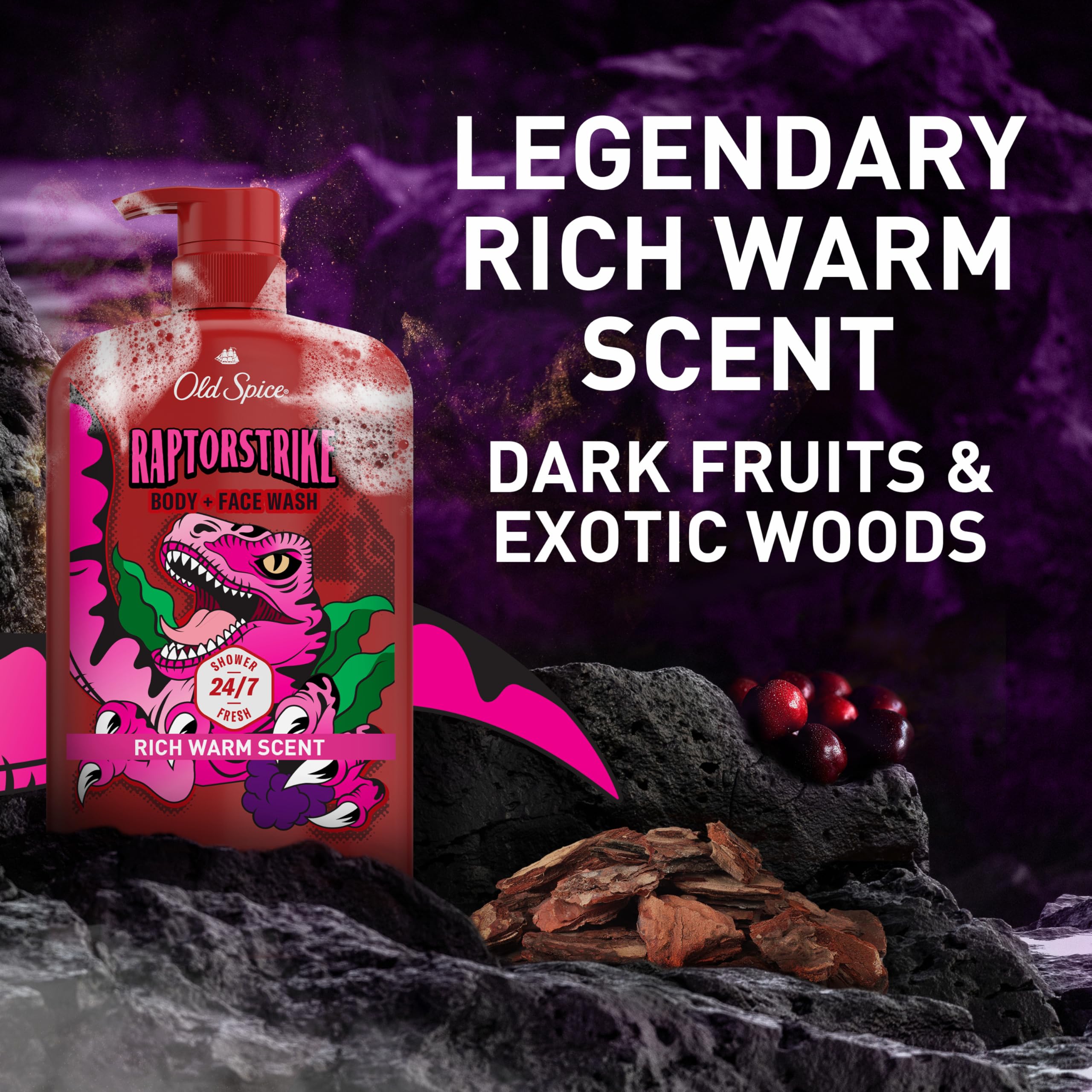 Old Spice Raptorstrike aplicación rápida para rutina diaria