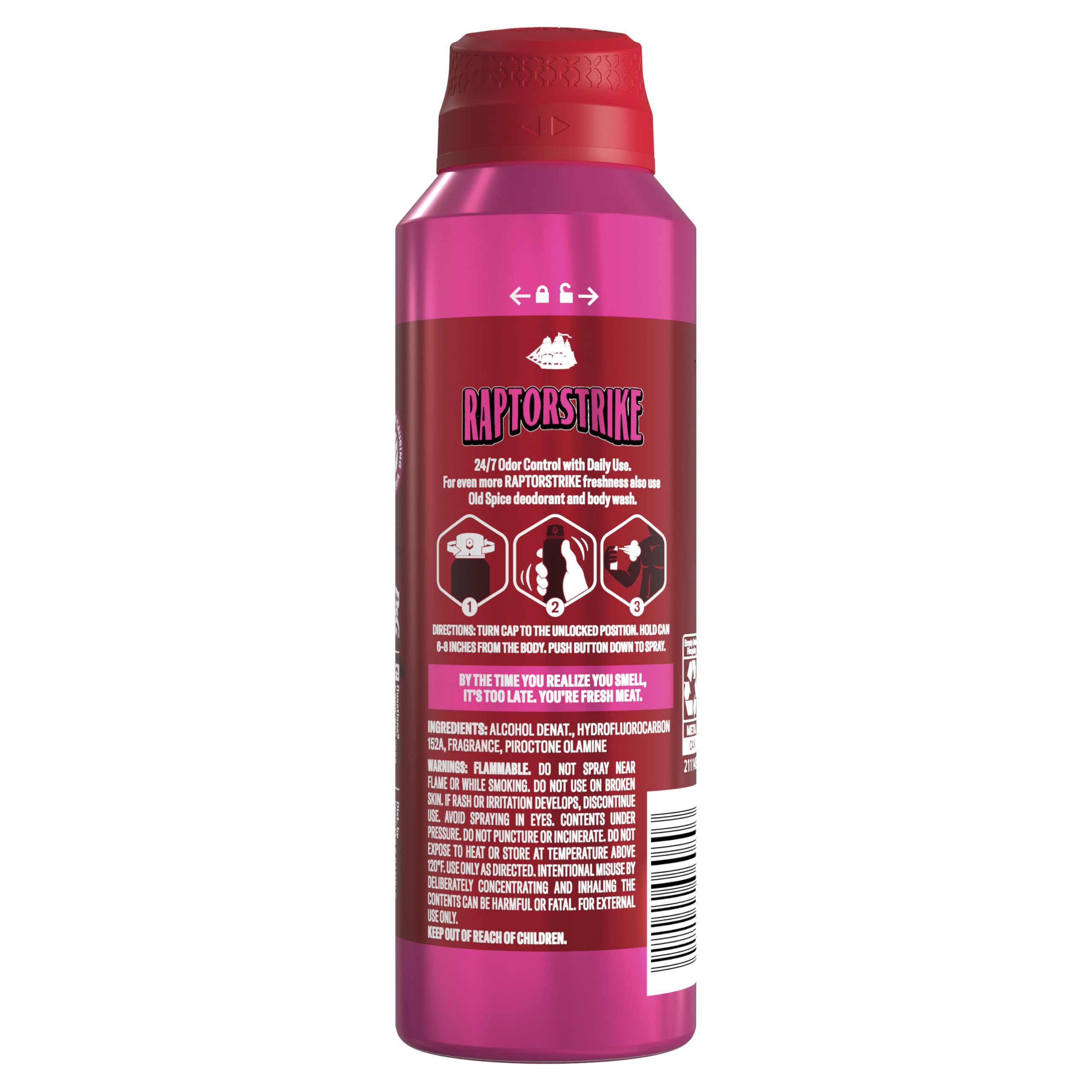 Frescura 24/7 con notas de bayas y maderas con Old Spice