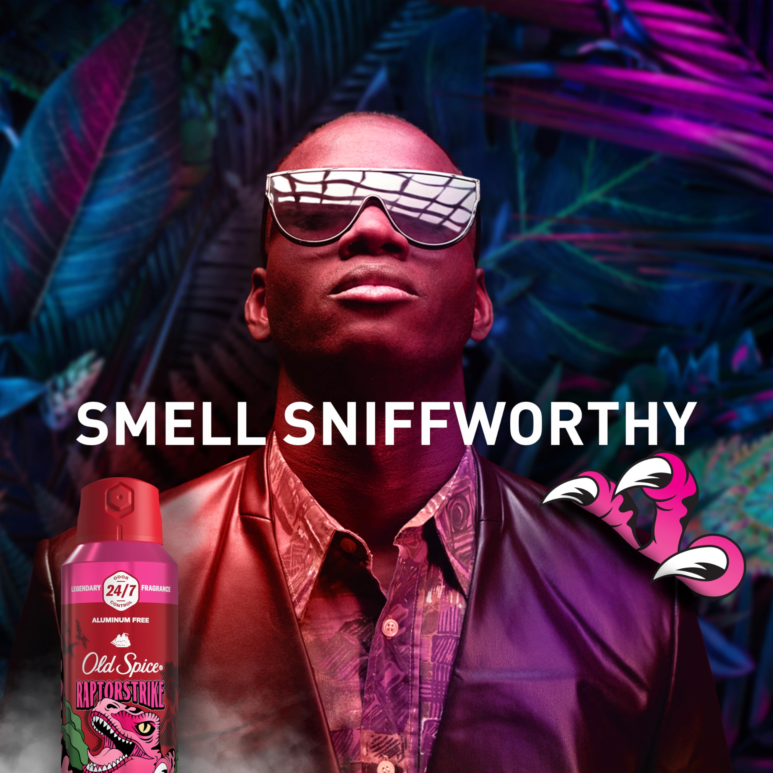 Raptorstrike de Old Spice, frasco compacto listo para viaje