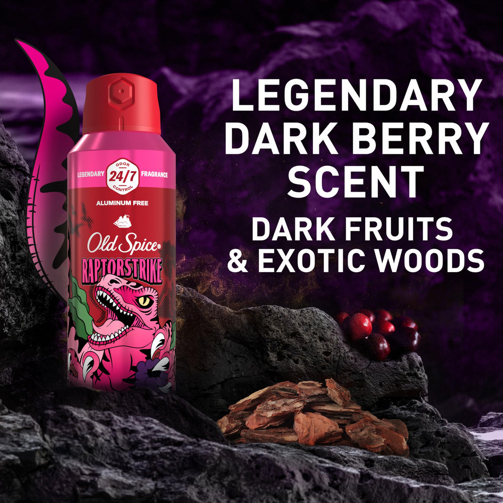Old Spice Raptorstrike, aroma de colonia en aerosol diario