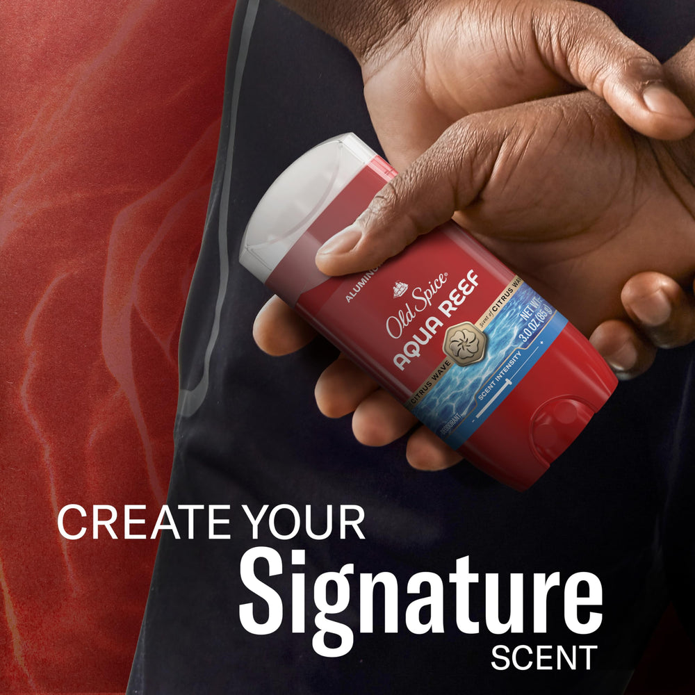 Old Spice Red Collection aroma audaz para un estilo masculino marcado.
