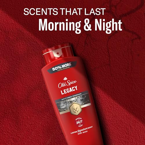 Old Spice Red Collection bottle for daily use ritual and routine.