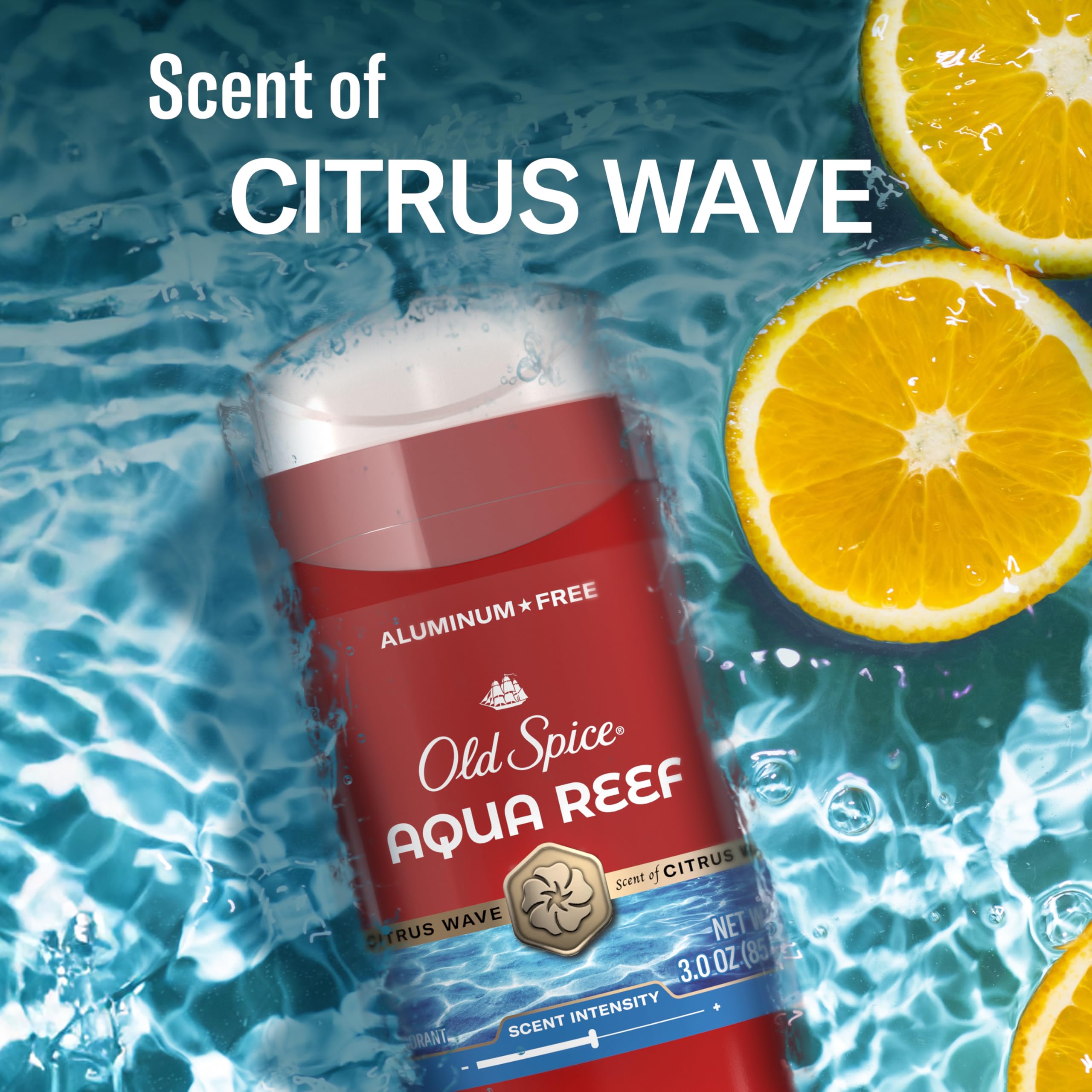 Old Spice Red Collection desodorante para hombres audaces con aroma intenso.