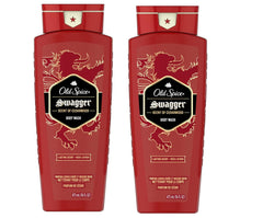 Old Spice Red Zone Swagger, botella visible, aroma intenso para empezar el día.