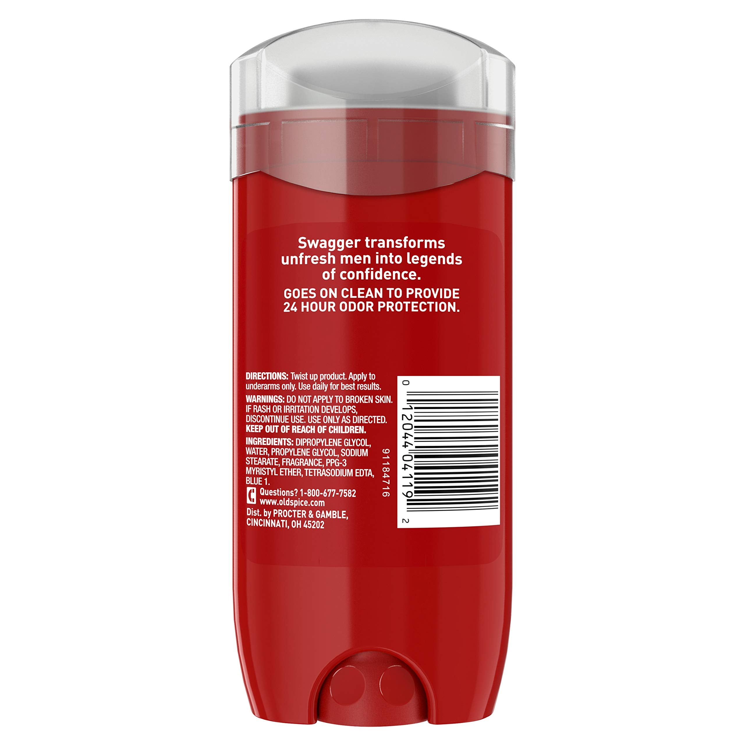 Application motion shows quick, mess-free deodorant use.