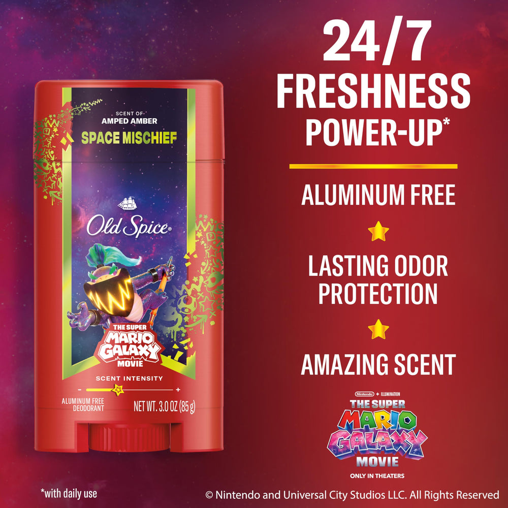 Old Spice Space Mischief packaging emphasizing limited edition vibe for collectors