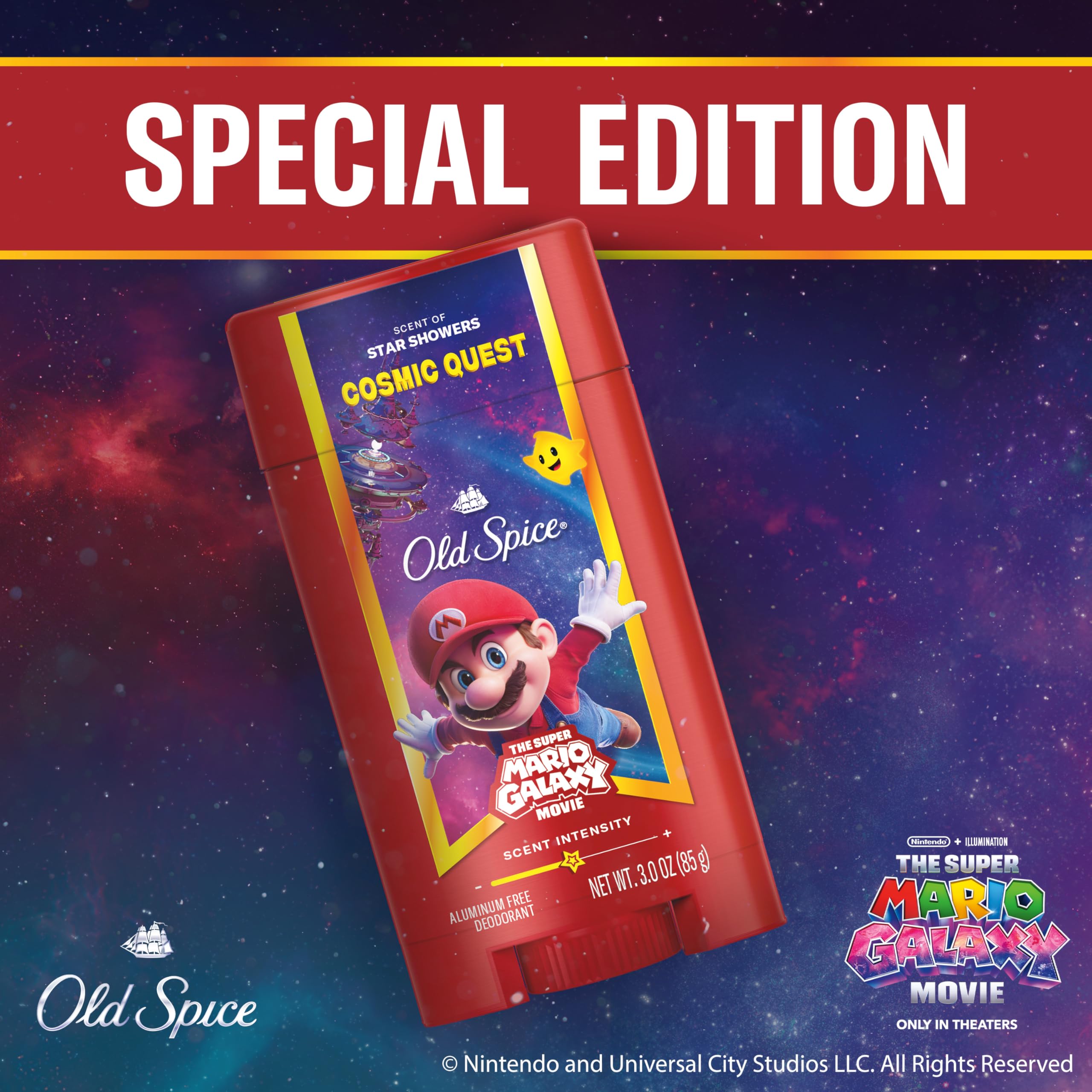 Special Edition box with Galaxy imagery for collector-worthy presentation.