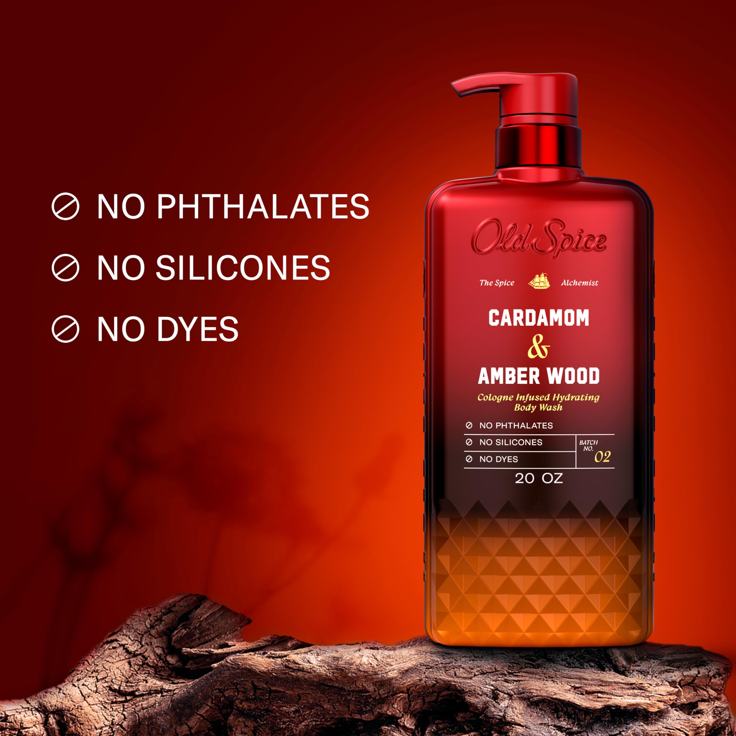 Etiqueta de la colección Spice Alchemist que destaca el diseño premium.