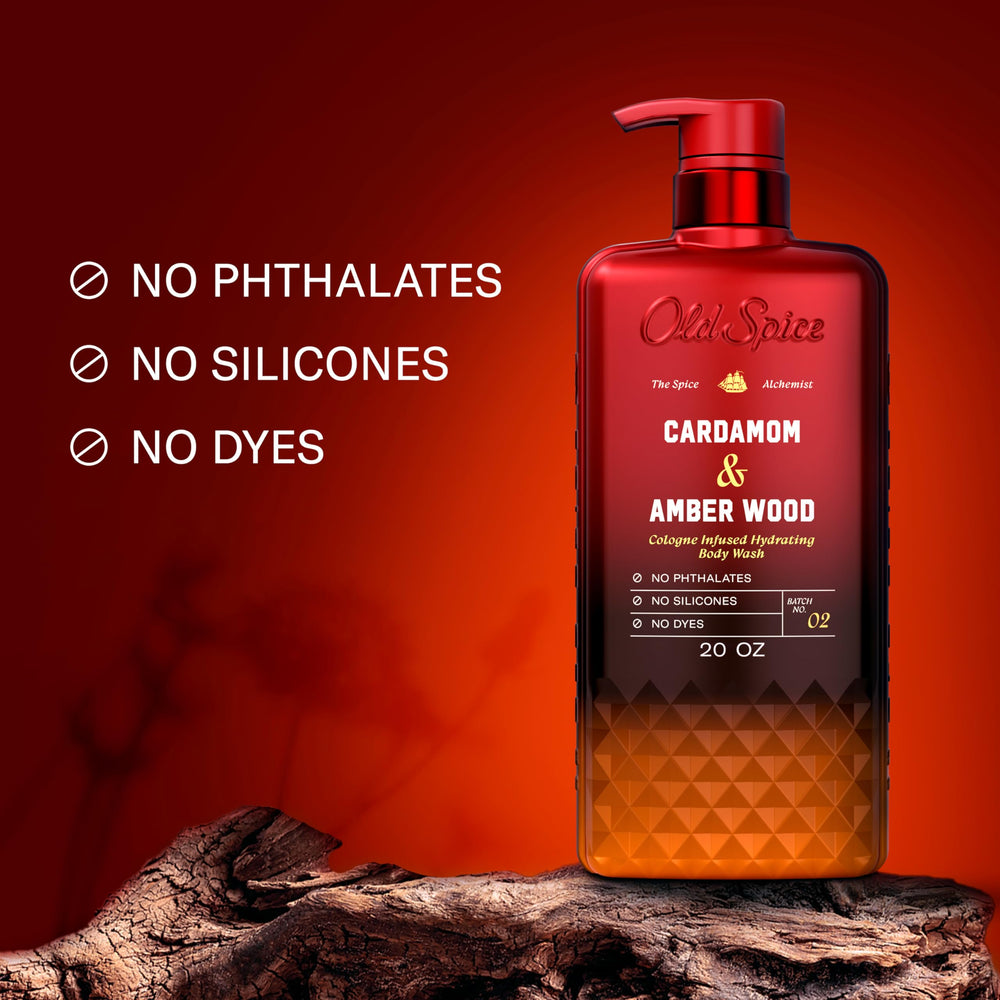 Etiqueta de la colección Spice Alchemist que destaca el diseño premium.