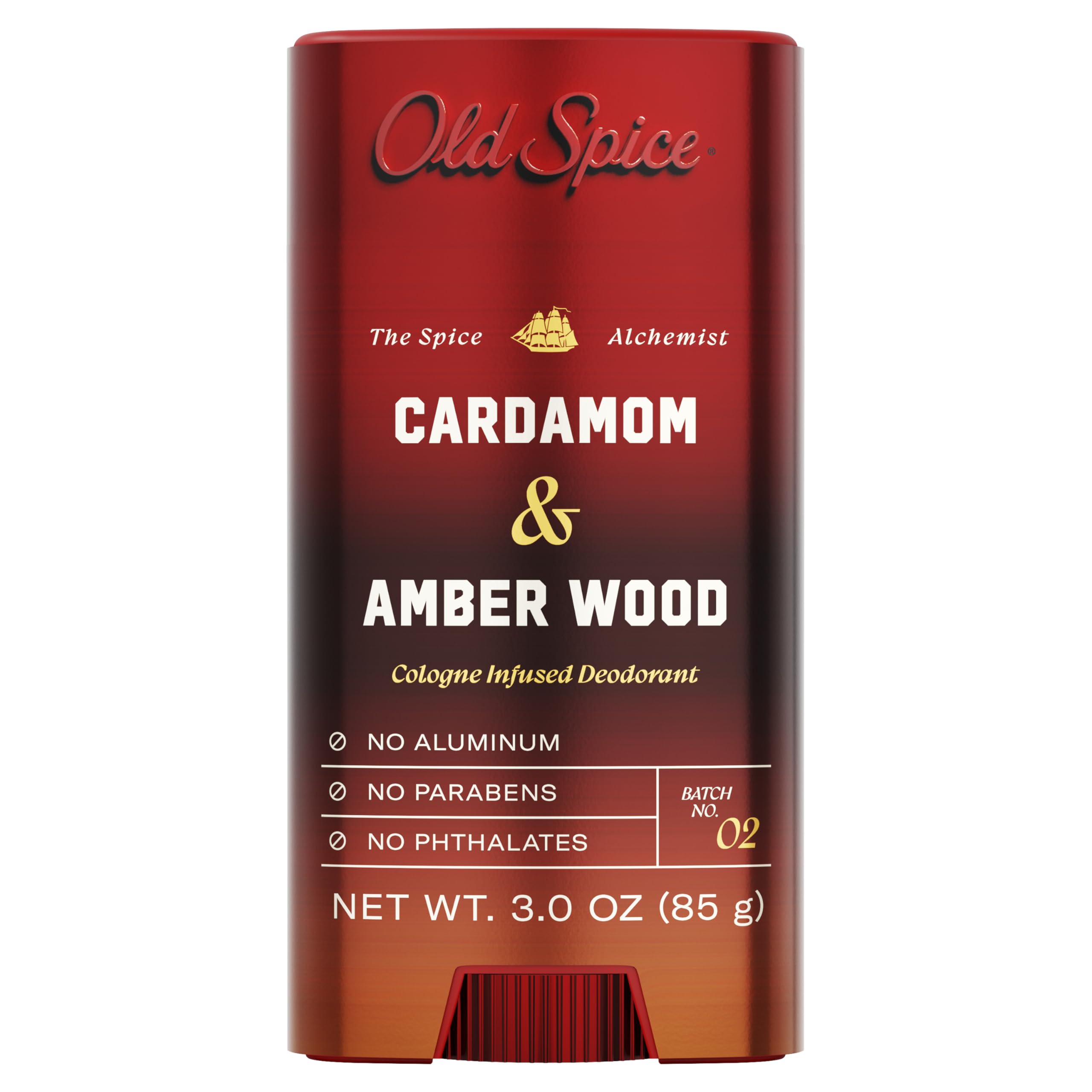 Old Spice Spice Alchemist Desodorante con cardamomo y ámbar, aroma duradero para todo el día